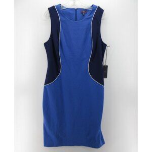 NYDJ Dress 14 Lift Tuck Sheath Colorblock Stretch Career Office NEW